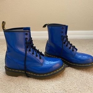 Blue Doc martins
